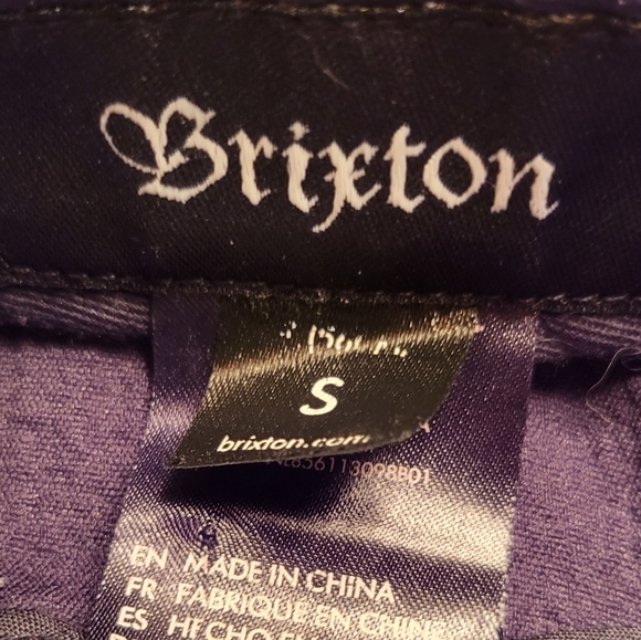 Brixton Fiddler Unstructured Hat/Cap in Purple sz S Unisex - Picture 5 of 5